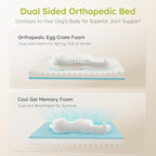 Jumbo Dog Bed for Extra Large Dogs, Orthopedic Dog Bed - Image 2