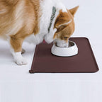 AUDWUD Silicone Waterproof Pet Feeding Mats, Anti Slip Bowl Pad, Dog Mat - Image 7