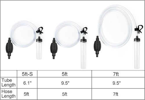 5ft Aquarium Siphon Vacuum Cleaner - Image 2