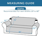 H.VERSAILTEX Reversible Sofa Slipcover Furniture Protector Water Resistant 2" - Image 2