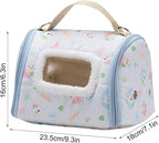 Portable Bird Travel Carrier, 23.5x18x16cm, Warm Parrot Transport Bag - Image 6