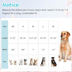 Cotton Collar for Dog，Soft Adjustable Dog Collars for Medium Dogs, Cute Dog - Image 2