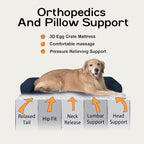 Large Dog Bed Orthopedic Washable | Beds Bolster Pet - Image 3