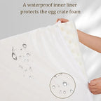 Bedfolks Orthopedic Dog Bed Extra Small, Waterproof Dog Sofa Bed - Image 4
