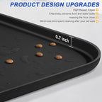 Silicone Pet Feeding Mat with Raised Edge - Image 4