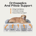 Large Dog Bed Orthopedic Washable - Image 3