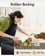 MontVoo Dog Food Mat-Large Pet Feeding Mat - Image 6