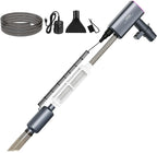 Cordless Aquarium Gravel Cleaner Vacuum: 6-in-1 Electric Fish Tank Cleaner by HACPUT
