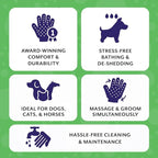 H HANDSON Pet Grooming Gloves - Image 7