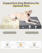 Orthopedic Dog Beds Large Sized Dog Waterproof Lining - Image 3