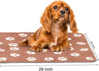 Comsmart Dog Blankets for Small Dogs, 6 Pack Puppy Blanket Cute Paw Print Pet - Image 3