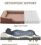 Bedfolks Orthopedic Dog Bed XXL, Waterproof Dog Sofa Bed - Image 2