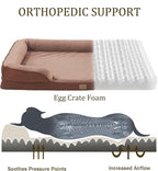 Bedfolks Orthopedic Dog Bed, Waterproof Dog Sofa Bed - Image 2