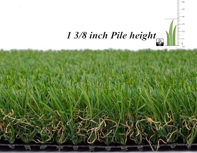 ALTRUISTIC Artificial Grass 8FTX22FT, Realistic Fake Grass Deluxe Turf - Image 2