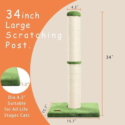 34inch Cat Scratching Post - Image 2