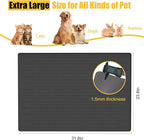 Large Dog Mat for Food and Water, 31.8"x23.8" Silicone Pet Feeding Mats - Image 2
