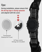 Joytale Airtag Dog Collar, Dual D-Rings, Reflective Pet Collar - Image 3