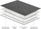 Ameritex Waterproof Blanket Reversible Dog Bed Cover Pet Blanket - Image 4