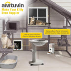 Aivituvin Large Catio Outdoor Cat Enclosure Window Design - Image 2