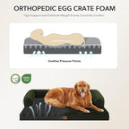 Orthopedic Dog Beds for Extra Large Dogs, Waterproof Egg Crate Foam XL Dog Bed - Image 2