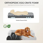 Orthopedic Dog Beds for Large Sized Dogs, Waterproof Egg Crate Foam Large Dog - Image 2