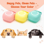 HamInWay Dog Bath Brush, 2-in-1 Dog Grooming Brush - Image 6