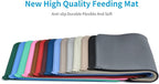 AUDWUD Silicone Waterproof Dog Cat Pet Feeding Mats, Anti-Slip Pet Bowl Mats - Image 6
