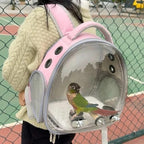 Bird Travel Carrier: Portable Backpack Cage - Image 3