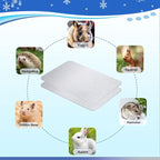 11.8x7.9 IN Pet Cooling Mat for Rabbit, Guinea Pig & Other Small Pets - Image 5
