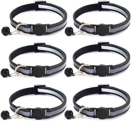 6 Pack Reflective Cat Collar by Jigichu
