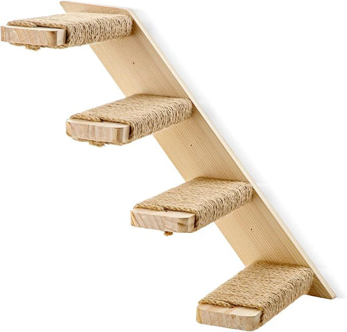 4 Steps Cat Wall Shelves Cat Wall Stairs by Unknown