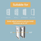 Hakuna Pets Deluxe Aluminum Pet, Cat and Dog Door - Image 6