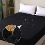 Waterproof Mattress Protector King Size, Fitted Sheet Style Breathable Mattress - Image 8
