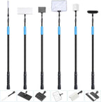 AquaMiracle 6 in 1 Aquarium Cleaning Tool Kit Fish Tank Cleaning Kit by AquaMiracle