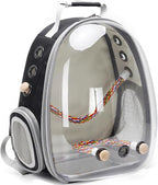 Bird Rope Stand Perch, Easy Mount on Backpack Carrier and Cage - Image 3