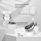 RIZZARI Gravity Water Bowl Dispenser - Image 3