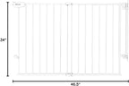 Babelio 34" Tall No Bottom Bar Baby/Dog Gate - Image 10