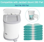 6 Pack Adult Diaper Disposal Liner Refills Compatible - Image 2