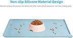 AUDWUD Silicone Waterproof Pet Feeding Mats, Anti Slip Bowl Pad, Dog Mat - Image 2