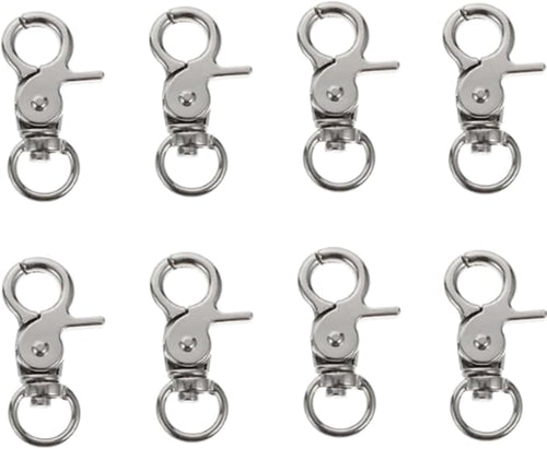 8 Pcs Bird Cage Lock Bird Cage Lobster Clasp, Birdcage Lock Birds Cage Clip by Selxran