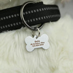 Personalized Dog Cute Paw Pet ID Tag - Image 6