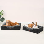 EHEYCIGA Orthopedic Dog Bed for Large Sized Dog, Waterproof Liner & Washable - Image 9