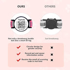 Reflective Kitten Collar Breakaway Apple Air Tag Cat Collar, GPS Cat Collar - Image 7