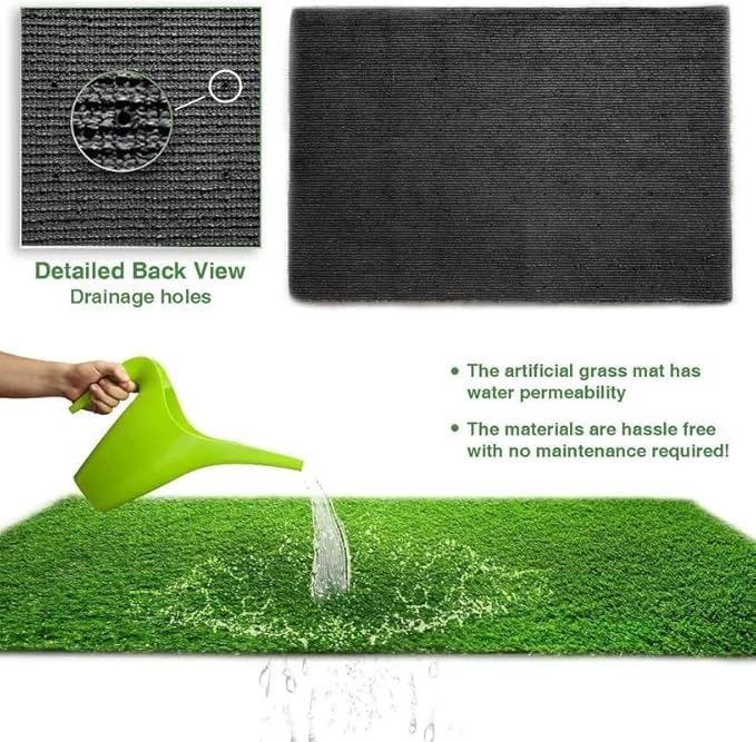 ALTRUISTIC Artificial Grass 7FTX87FT, Realistic Fake Grass Deluxe Turf - Image 5
