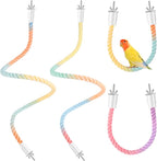 Bird Perch Rope, Interactive Birds Cage Accessories by Worldity