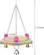 Wontee Bird Nest Parrot Breeding Nest Bed Bird Hanging Swing - Image 3
