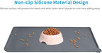 AUDWUD Silicone Waterproof Pet Feeding Mats, Anti Slip Bowl Pad, Dog Mat - Image 2