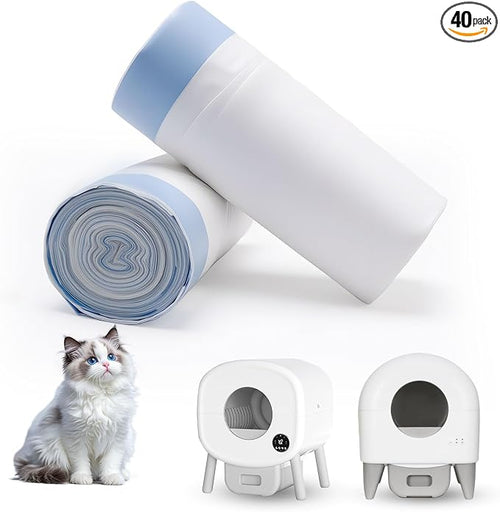 40-Pack Heavy Duty Cat Litter Box Liners by Unknown