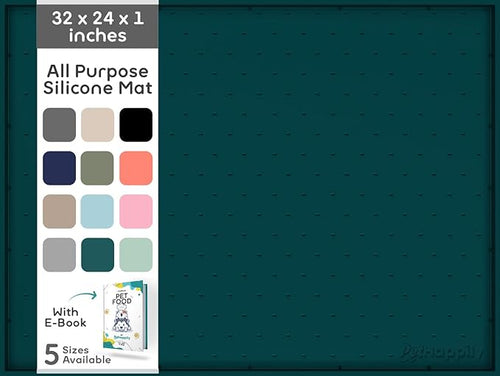 32x24x1” XL Dog Food Mat by PETHAPPILY