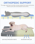 KSIIA XL Dog Bed for Crate Pad Waterproof Dog Bed - Image 3